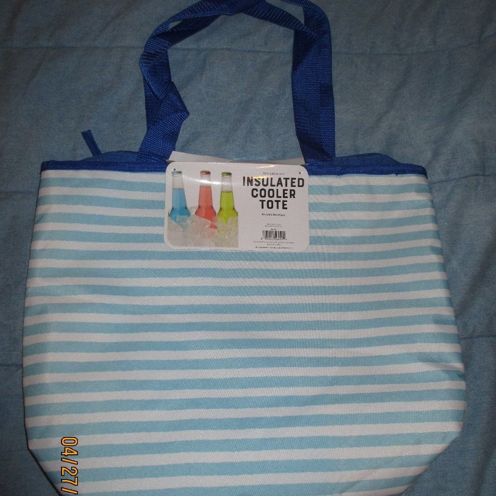 NEW NWT 16' NICOLE BOUTIQUE INSULATED COOLER TOTE